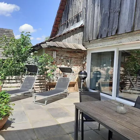 شقة Am Vierkanthof Im Thermenland باد بلوماو